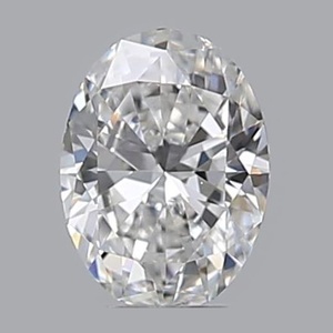 Oval diamond — real photo
