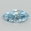 1.04 Ct. Fancy Vivid Blue Marquise Lab Grown Diamond