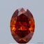 1.20 Ct. Fancy Intense Brownish Orange Oval Lab Grown Diamond
