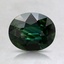7.4x6.1mm Parti-Color Oval Sapphire