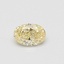 0.30 Ct. Fancy Yellow Oval Lab Grown Diamond
