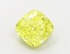 1.23 Ct. Fancy Vivid  Yellow Cushion Lab Grown Diamond