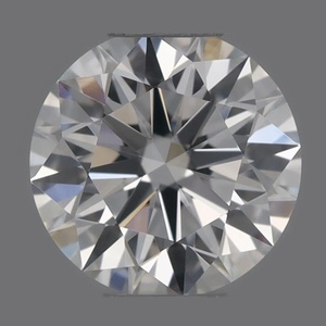 Round diamond — real photo