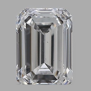 Emerald diamond — real photo