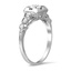 The Danbury Ring, smalltop view on a hand