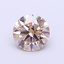 1.00 Ct. Very Light Brown Round Lab Grown Diamond