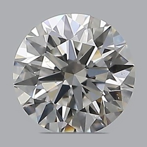 Round diamond — real photo