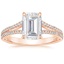 14K Rose Gold Icon Diamond Ring (1/3 ct. tw.), smalltop view