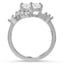 Asymmetrical Compass-Point Diamond Ring, smallview