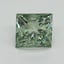 1.01 Ct. Fancy Vivid Pacific Green Princess Lab Grown Diamond