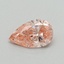 0.40 Ct. Fancy Vivid Pink Pear Lab Grown Diamond