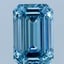 1.50 Ct. Fancy Vivid Blue Emerald Lab Grown Diamond