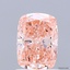 1.01 Ct. Fancy Intense Pink Cushion Lab Grown Diamond