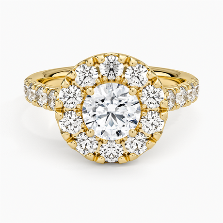 Adele Halo Diamond Ring