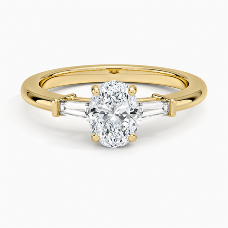 Symphony Tapered Baguette Three Stone Diamond Ring (1/5 ct. tw.)