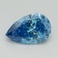 1.32 Ct. Fancy Vivid Blue Pear Lab Grown Diamond