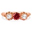 Victorian Garnet Vintage Ring