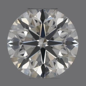 Round diamond — real photo