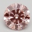 2.00 Ct. Fancy Intense Pink Round Lab Grown Diamond