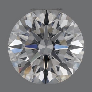 Round diamond — real photo