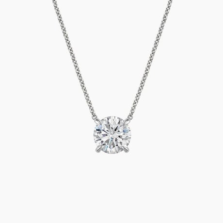 Perfect Solitaire Lab Diamond Pendant