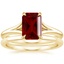 18K Yellow Gold Reverie Bridal Set