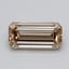 2.02 Ct. Very Light  Brown Emerald Lab Grown Diamond