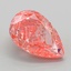 3.03 Ct. Fancy Vivid Pink Pear Lab Grown Diamond