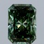 2.69 Ct. Fancy Vivid Green Radiant Lab Grown Diamond