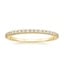 18K Yellow Gold Sonora Three-Quarter Coverage Diamond Ring (1/4 ct. tw.), smalltop view