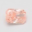 0.71 Ct. Fancy Vivid Pink Radiant Lab Grown Diamond