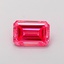 1.15 Ct. Fancy Vivid  Pink Emerald Lab Grown Diamond