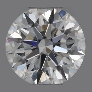 Round diamond — real photo