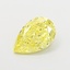 1.09 Ct. Fancy Intense Yellow Pear Lab Grown Diamond