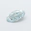 1.54 Ct. Fancy Vivid Green Blue Oval Lab Grown Diamond