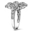 The Olarye Ring, smalltop view on a hand