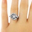 The Rialto Ring, smalltop view on a hand