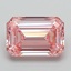 1.74 Ct. Fancy Intense Pink Emerald Lab Grown Diamond