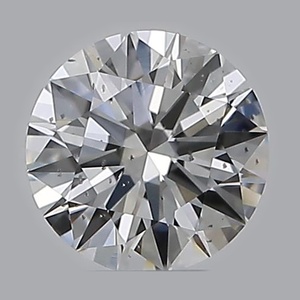 Round diamond — real photo