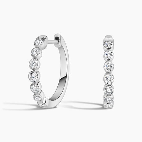 Colette Lab Diamond Hoop Earrings (1/2 ct. tw.)