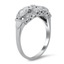 The Verve Ring, smalltop view on a hand