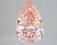 3.09 Ct. Fancy Vivid Pink Pear Lab Grown Diamond