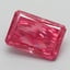 4.49 Ct. Fancy Red Radiant Lab Grown Diamond
