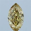 2.14 Ct. Fancy Intense Yellow Marquise Lab Grown Diamond