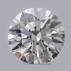 Round diamond — real photo