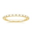 18K Yellow Gold Anais Diamond Ring, smalltop view
