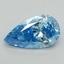 2.00 Ct. Fancy Vivid Blue Pear Lab Grown Diamond