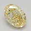 1.83 Ct. Fancy Intense Yellow Oval Lab Grown Diamond