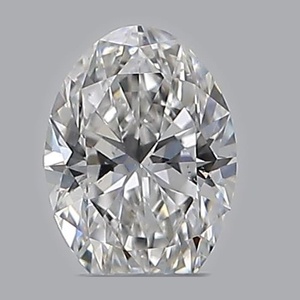Oval diamond — real photo