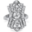 Art Deco Diamond Cocktail Ring